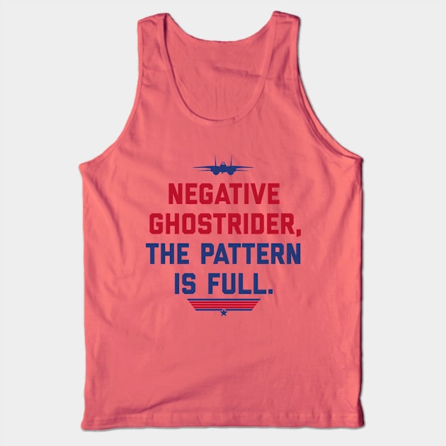 NEGATIVE GHOSTRIDER Tank Top by YourLuckyTee